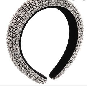 New Padded Rhinestone Headband
